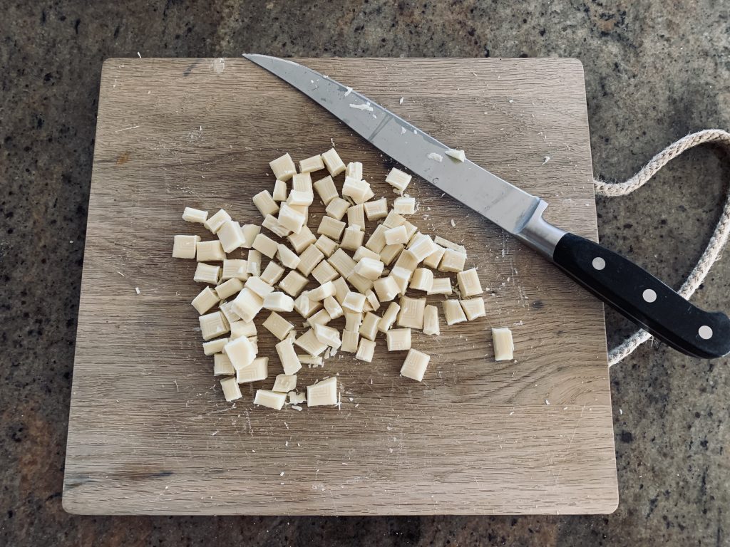 white chocolate chunks